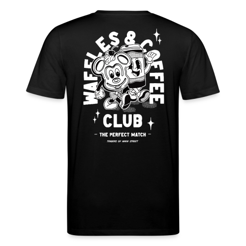 Waffles and Coffee Club Dark Mode T-Shirt